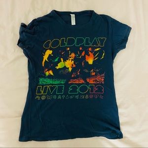 Coldplay Mylo Xyloto Live 2012 tour shirt